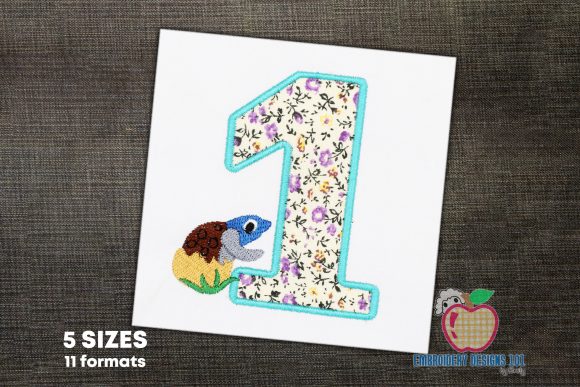 1st Birthday Baby Turtle
