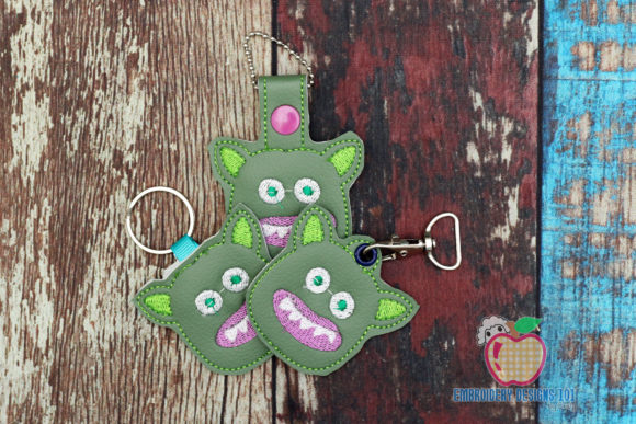 Angry Monster ITH SnapTab Keyfob Design