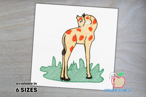 Baby Giraffe Standing Quick Stitch – Designer Review