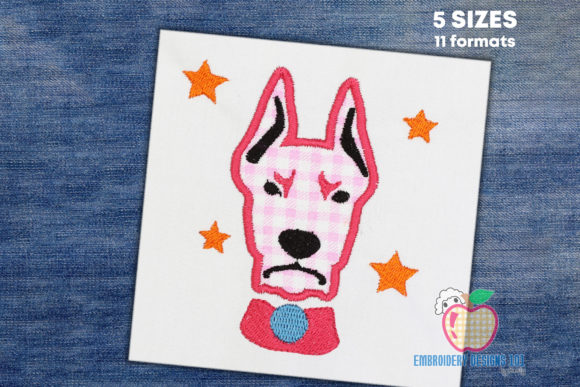 Doberman Dog Face Applique – A Designer’s Sweatshirt Review