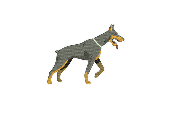 Doberman Embroidery Design: Seasonal Holiday Product Review