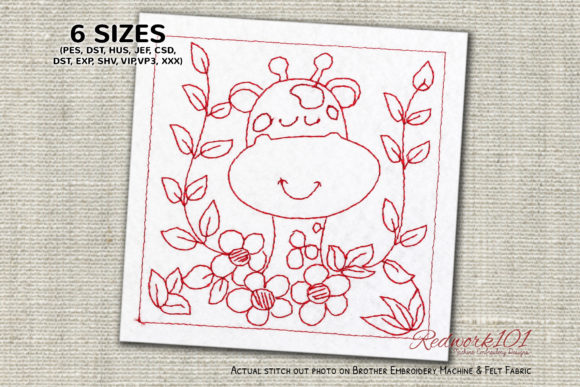 Giraffe Face: A Seasonal Embroidery Design Review