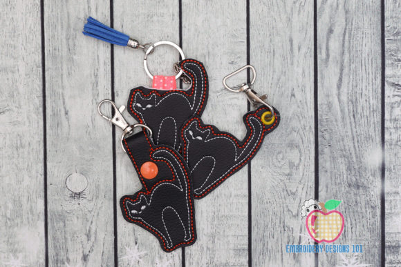 Haunted Cat ITH KeyFob Snaptab: Designer Review