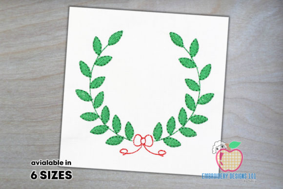 Laurel Wreath for Bow Quick Stitch Holiday Review