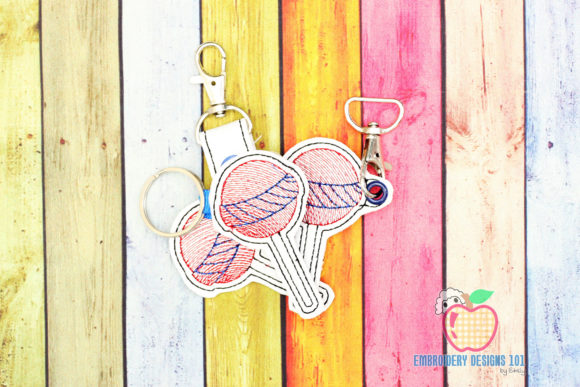Lollipop Candy Keyfob Keychain ITH Review