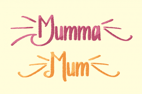 Mumma Mum: A Vintage Lettering Gem for Holiday Gifting