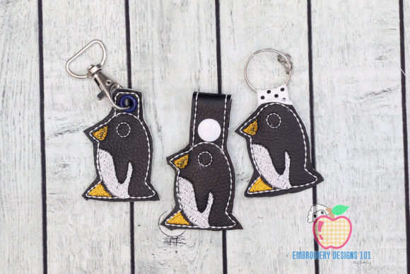 Testing the Adelie Penguin Keyfob ITH for Personalized Gifts