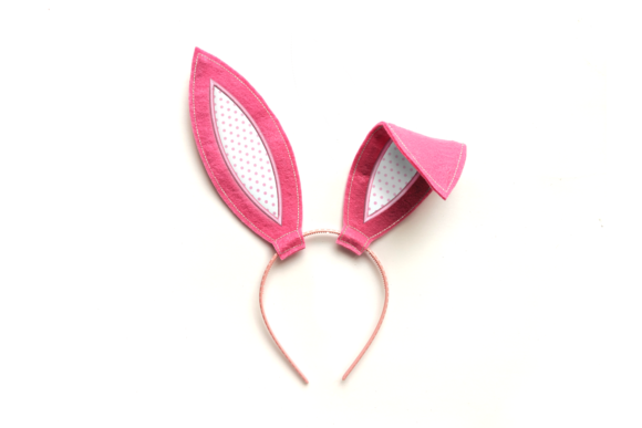 Testing the Bunny Costume Ears ITH Headband Slider