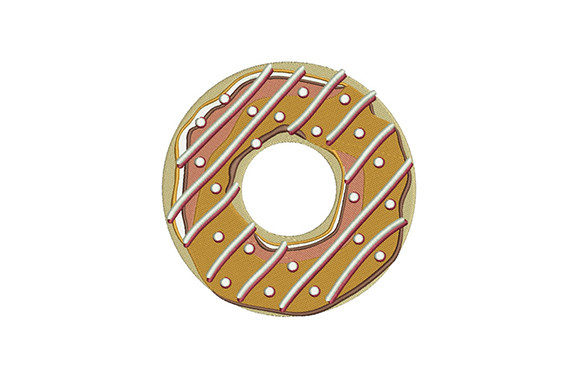 Vanilla Dessert Donut: Add Sweet Branding to Your Merch